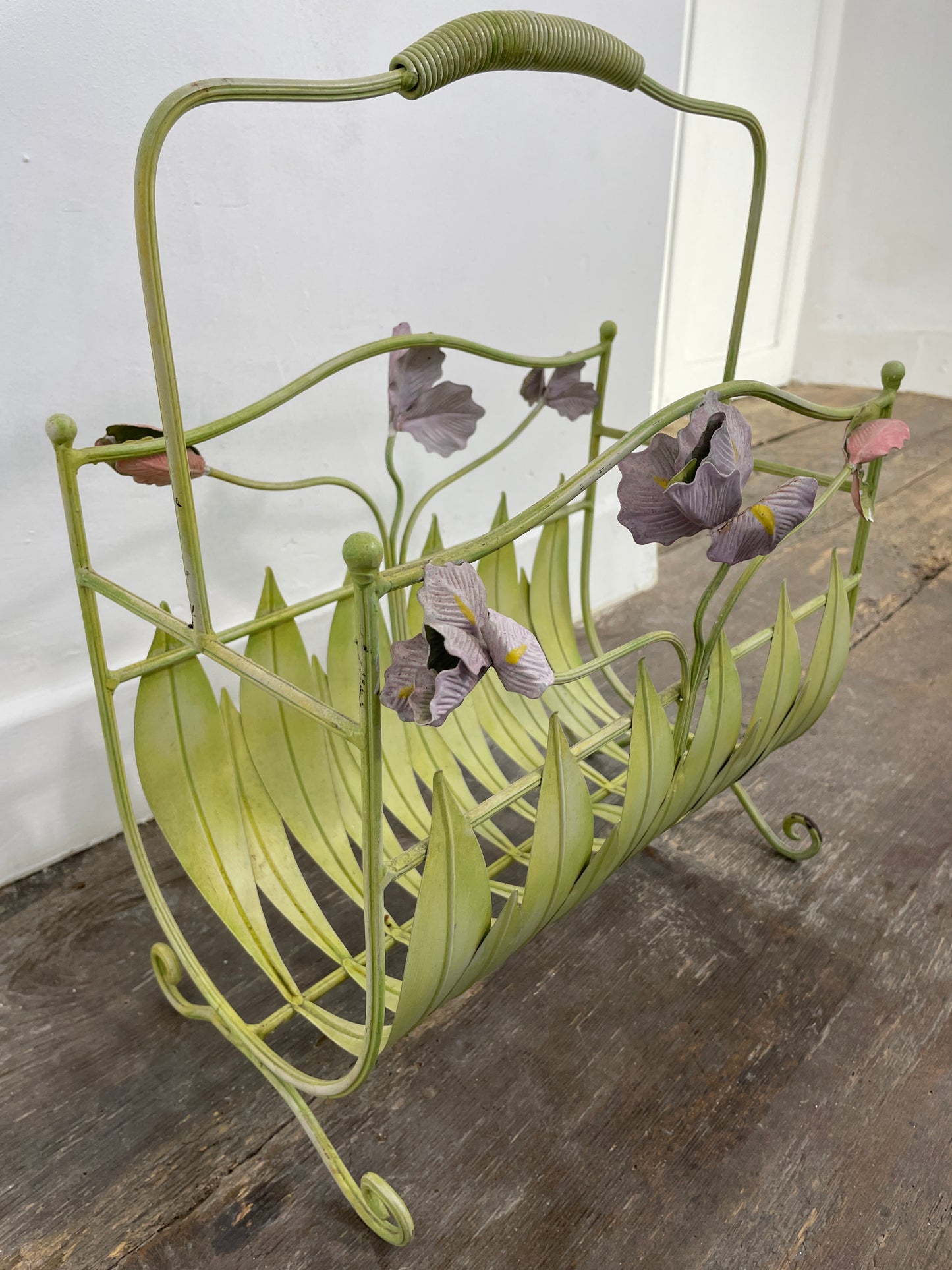 Vintage magazine holder