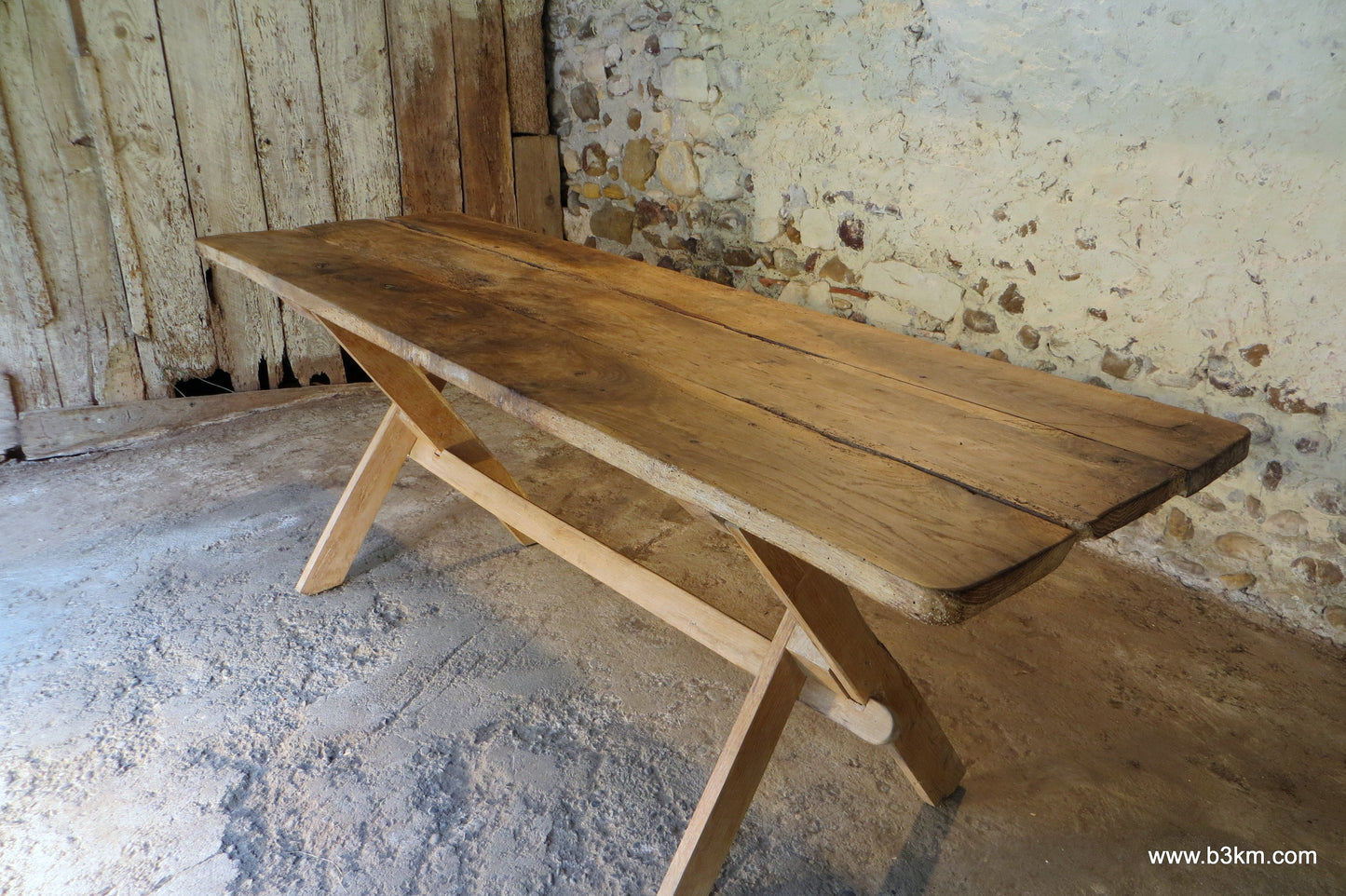 Handcrafted Farmhouse Table by Studio B3KM – Made to Order, Any Size