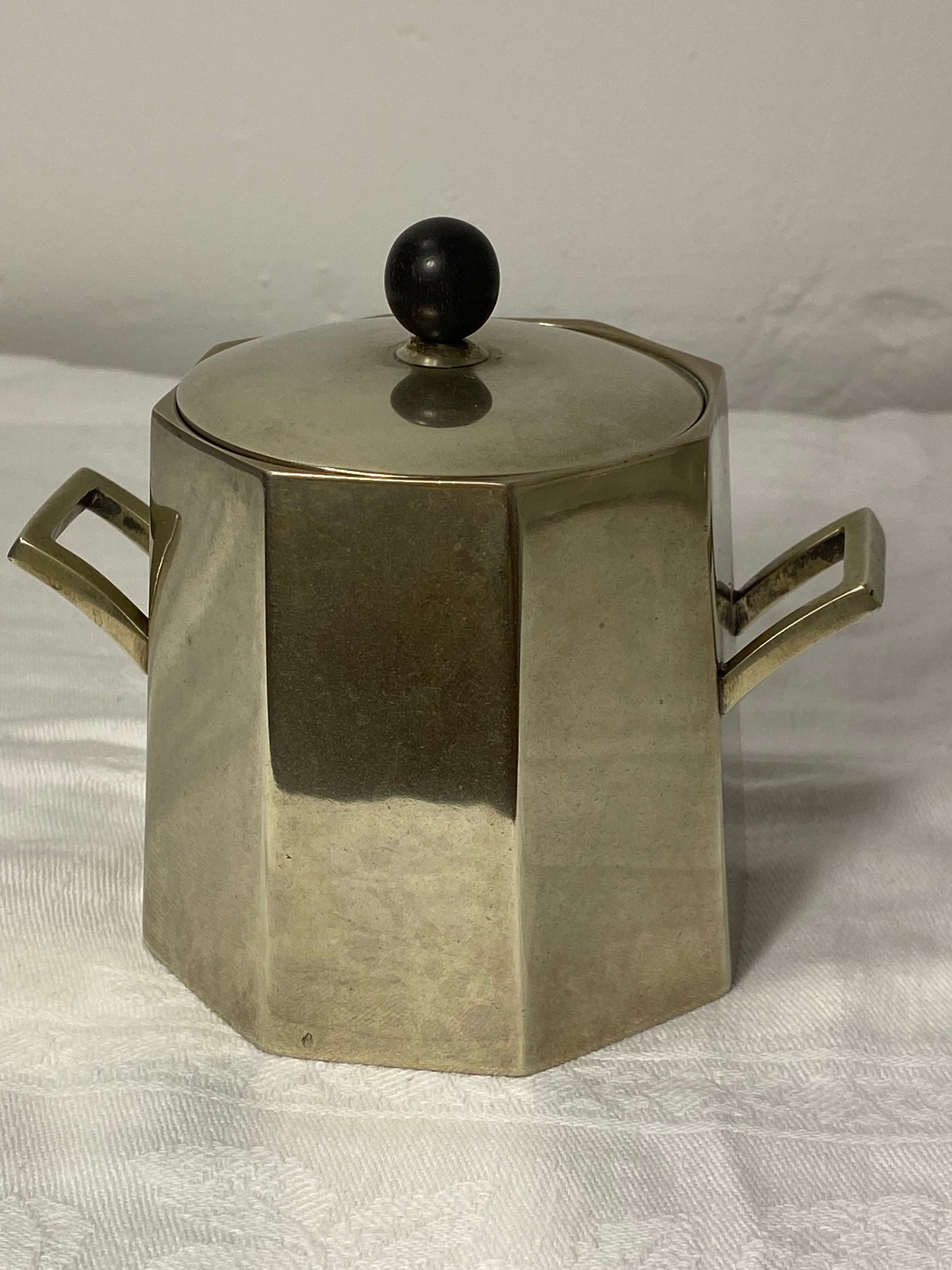 Vintage Art Deco Tea & Coffee Set with Tray – Geometric Design