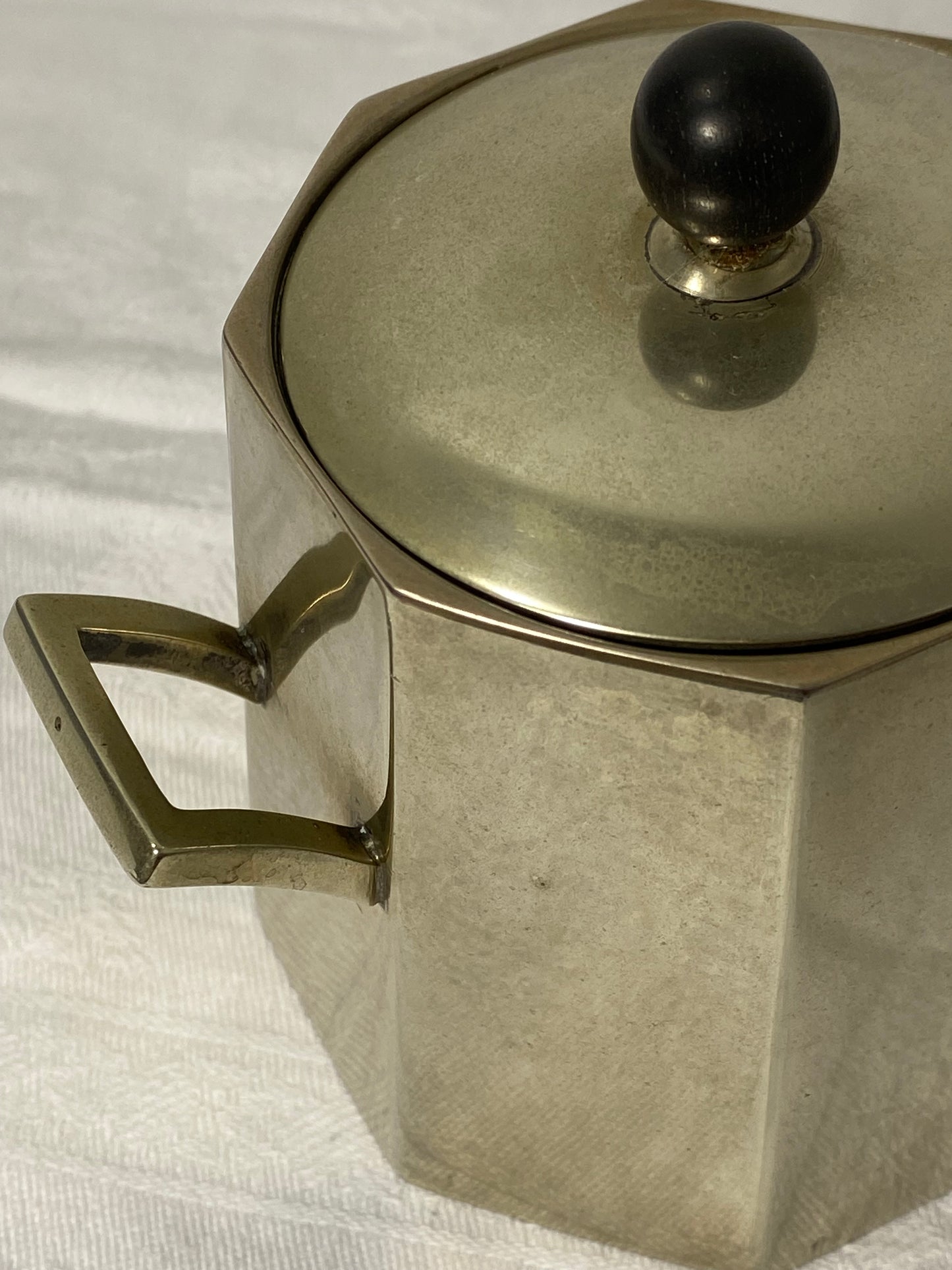 Vintage Art Deco Tea & Coffee Set with Tray – Geometric Design