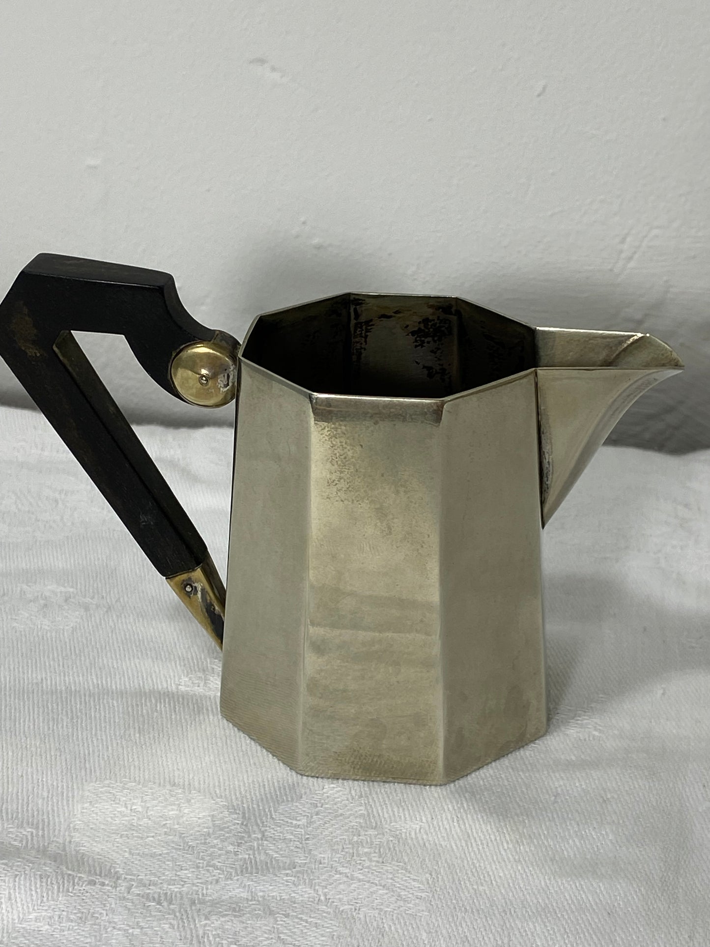 Vintage Art Deco Tea & Coffee Set with Tray – Geometric Design