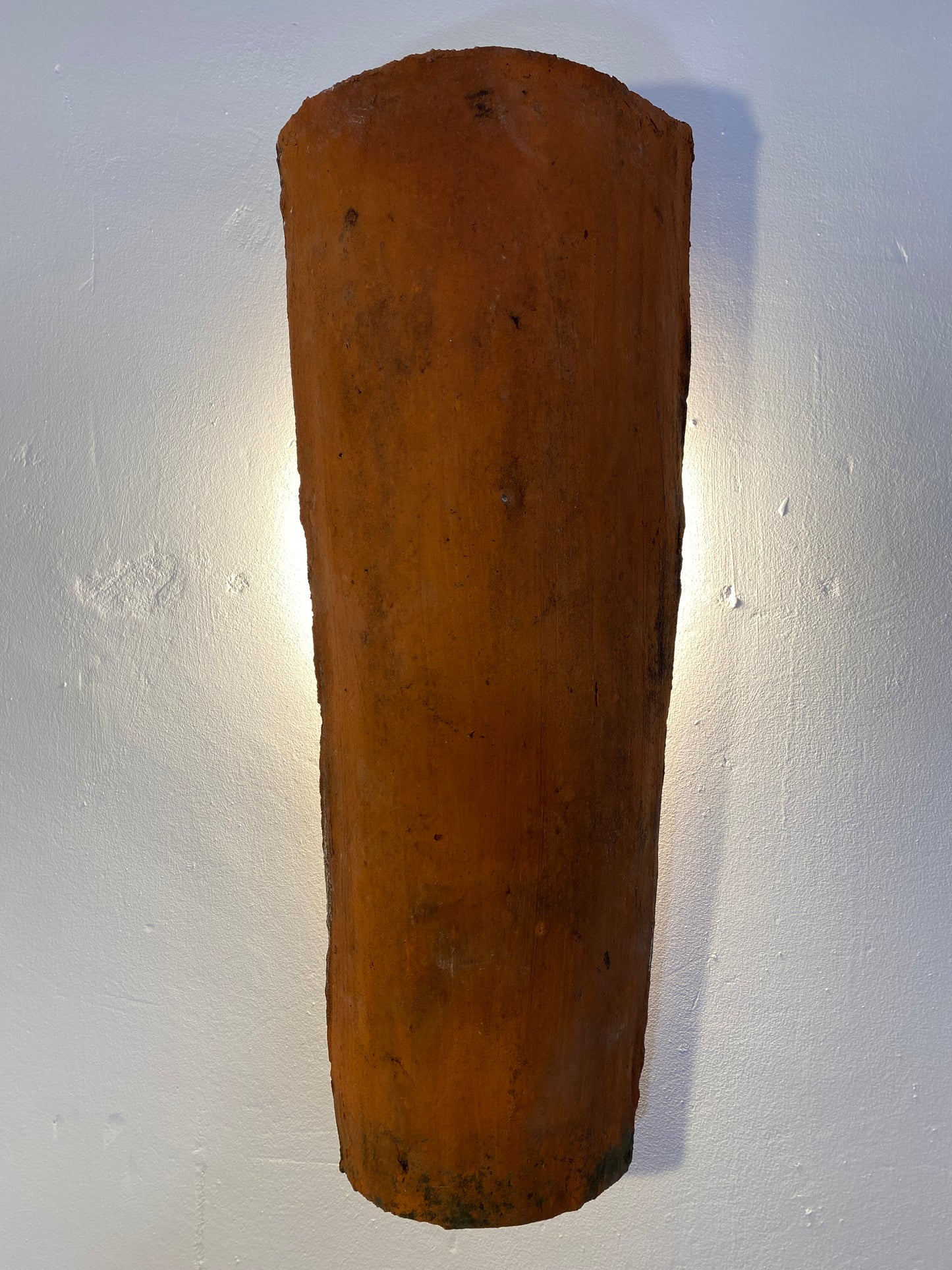 Lamp from antique french roof tile by Studio B3KM