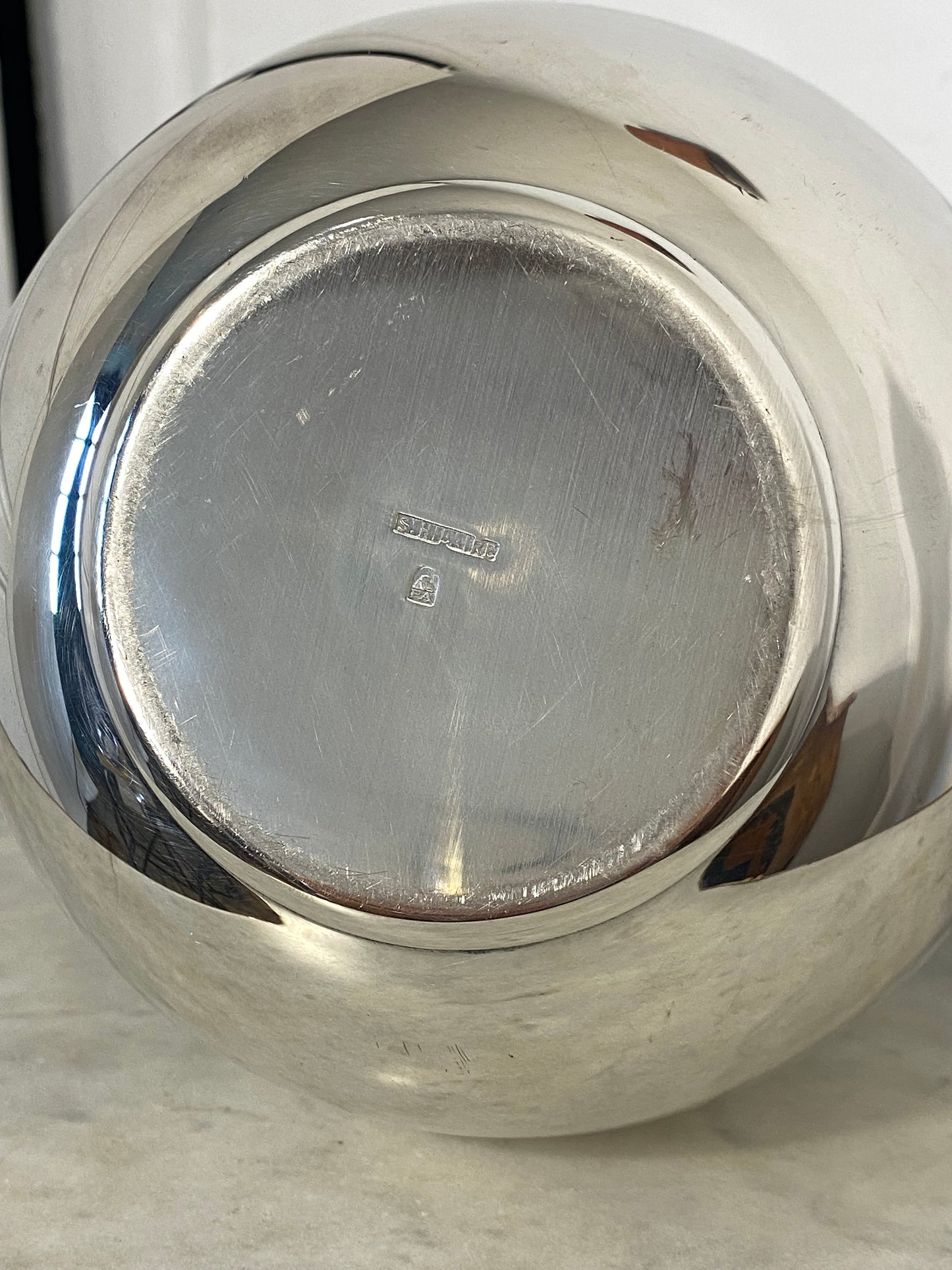 Saint Hilaire Silver-Plated Teapot with Ebonized Handle