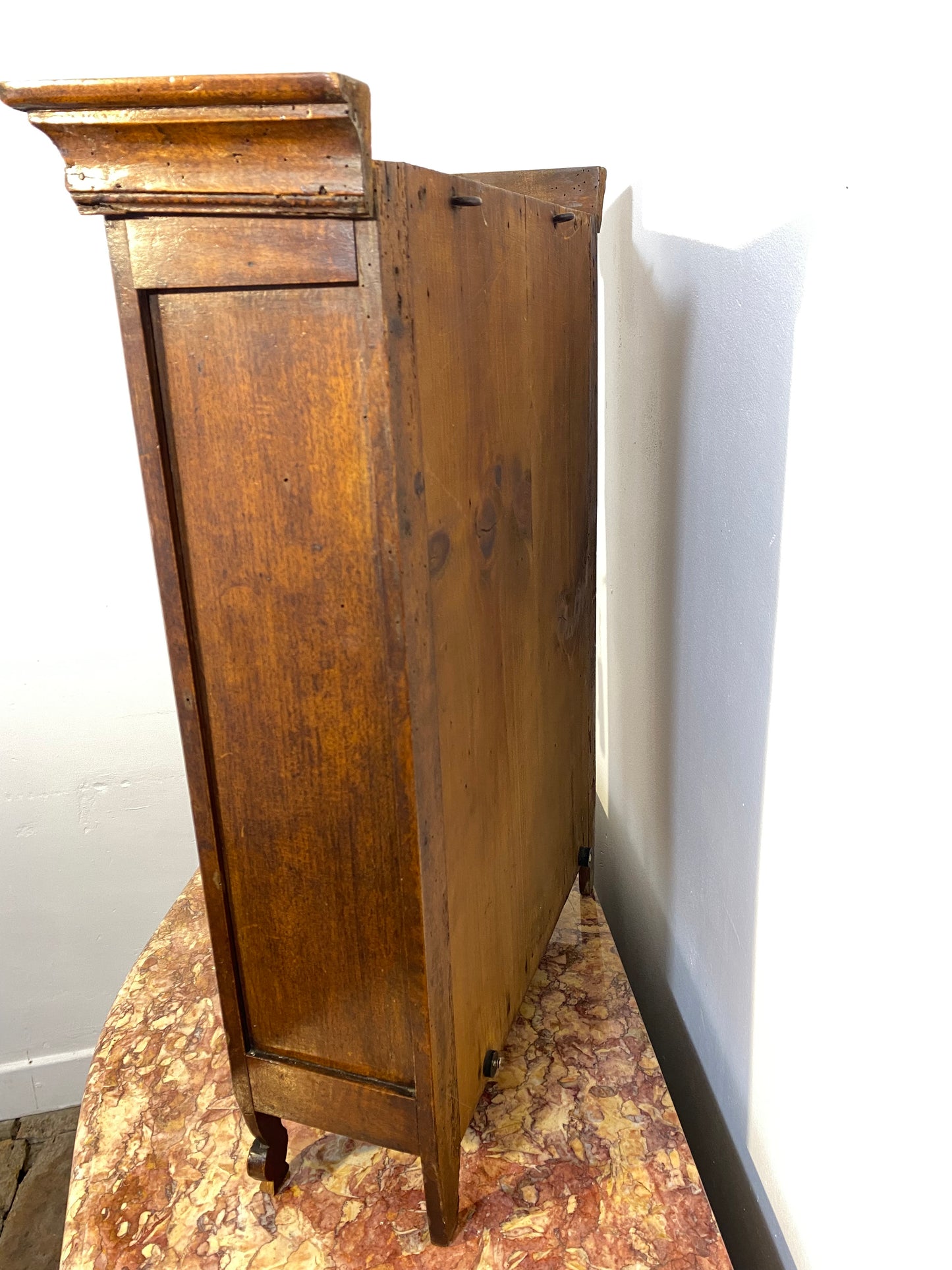Antique French Provincial Oak Cabinet