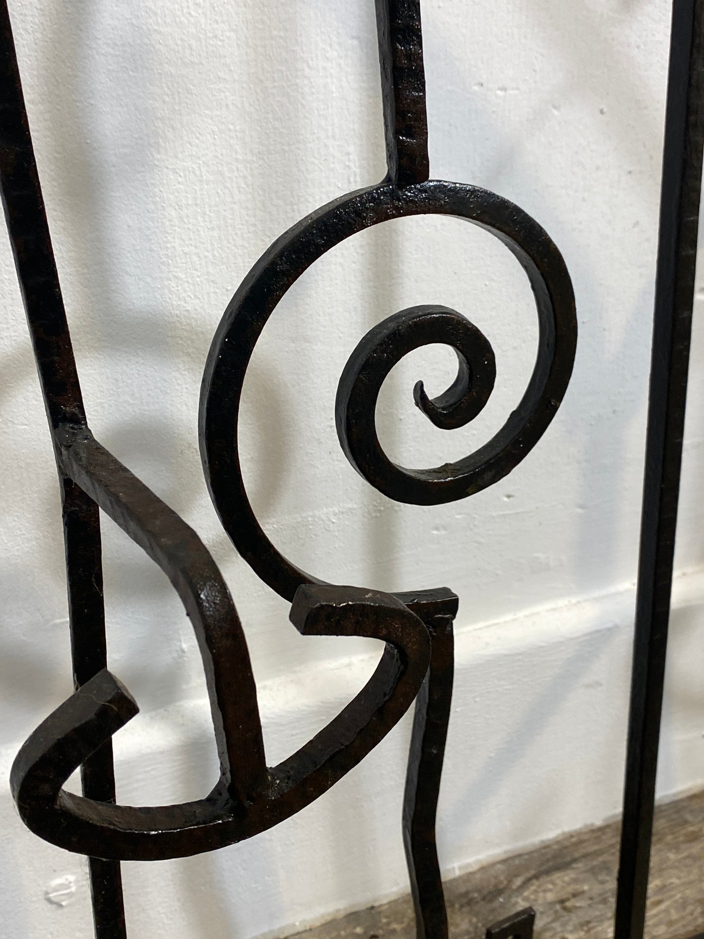 French Wrought Iron Porte-Manteau – Early 20th Century