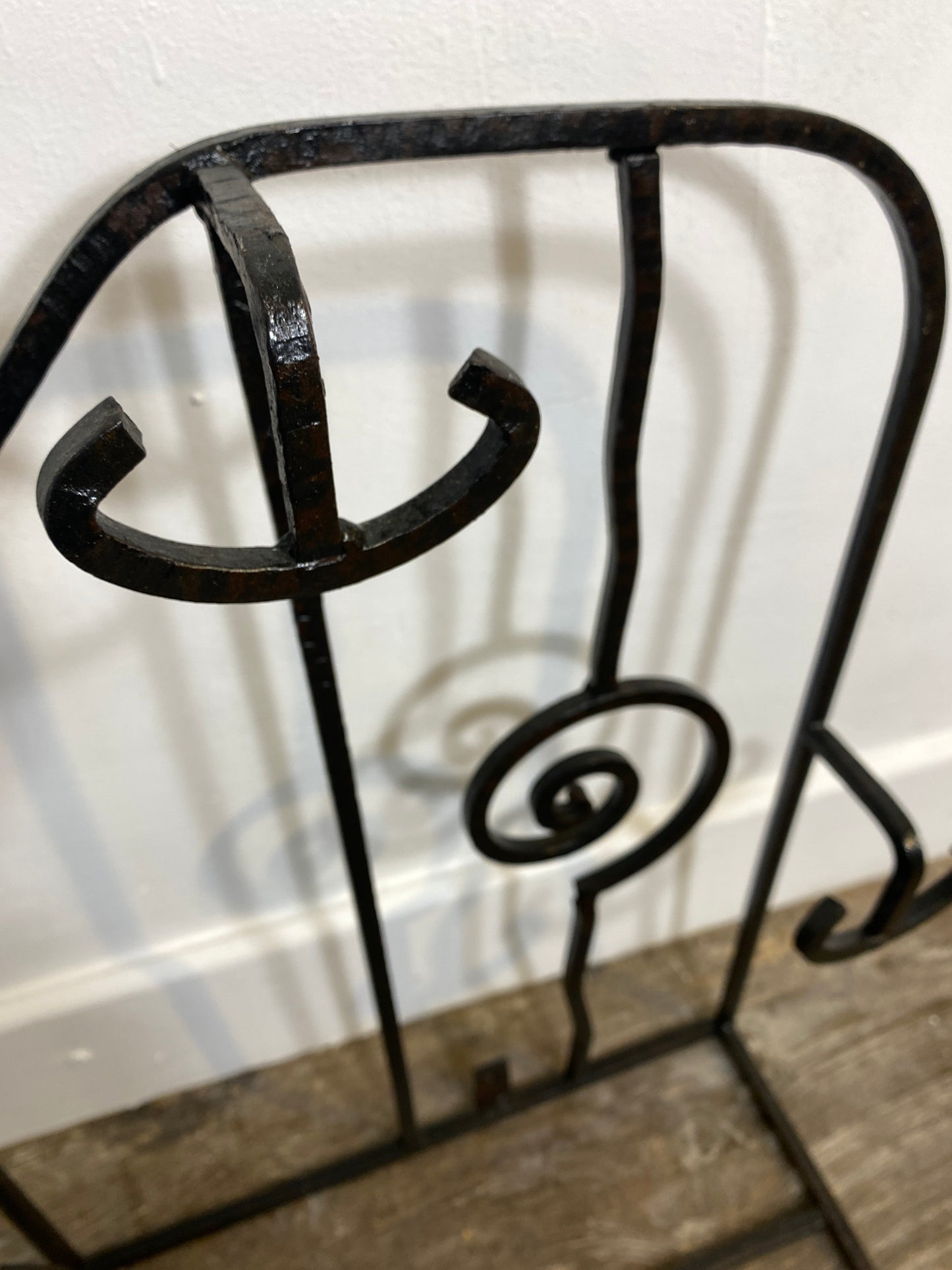 French Wrought Iron Porte-Manteau – Early 20th Century