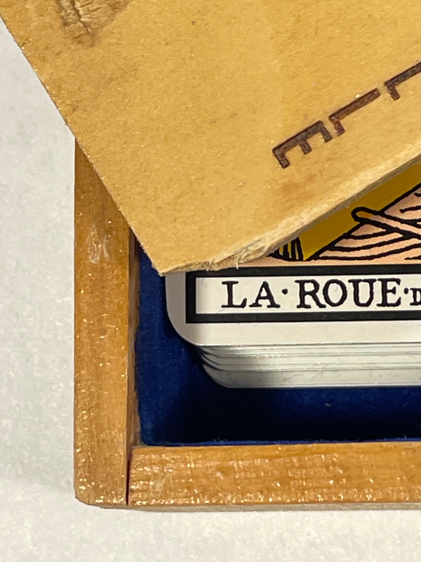 Box with 'Tarot de Marseille' cards and guidebook by Alexandro Jodorowski 1980