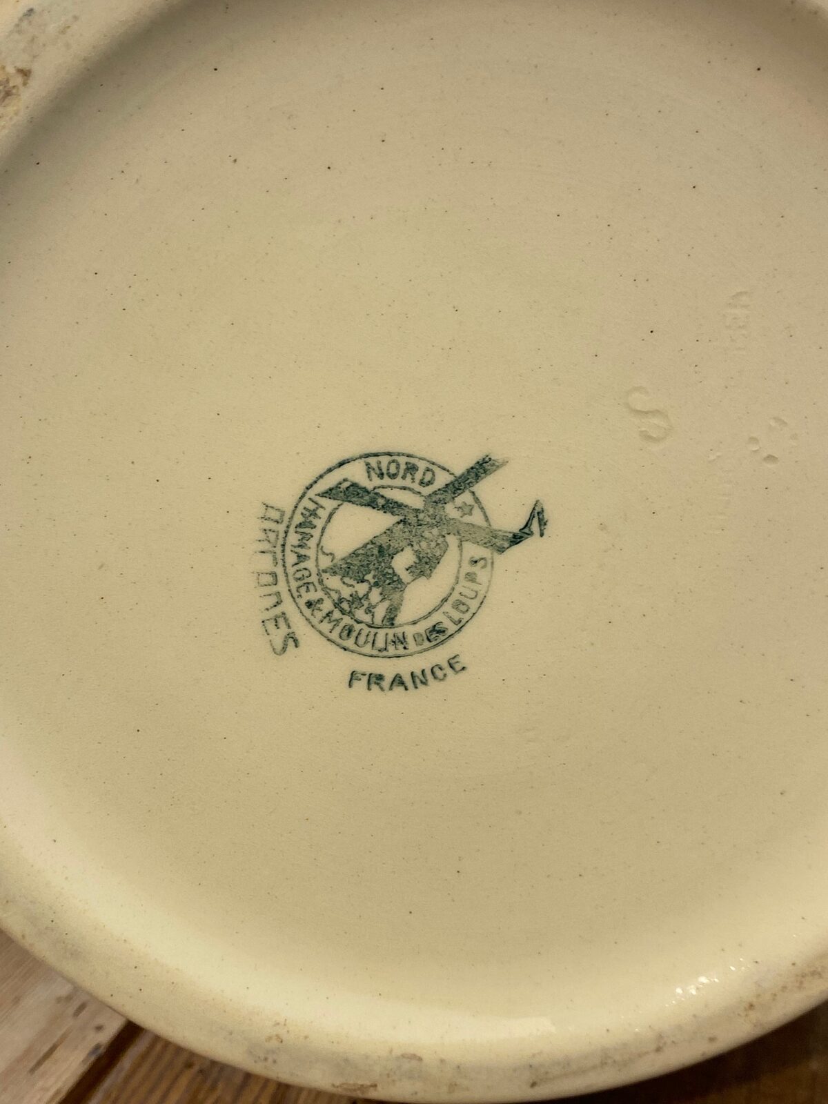Vintage French Saint-Amand Art Deco Pitcher & Basin – Hand-Painted Floral — photo 10