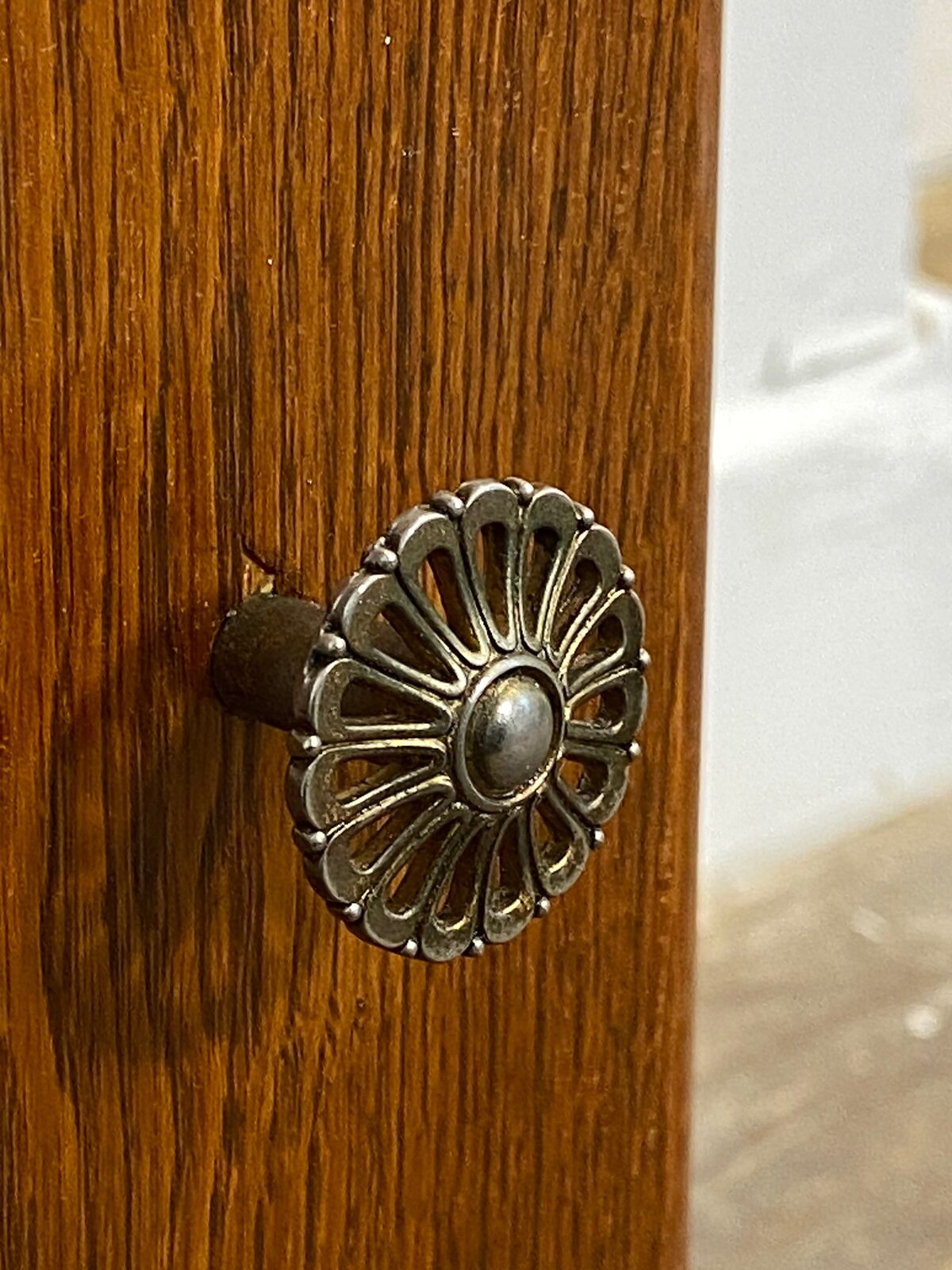 Mid-Century Modern Wooden Cabinet with Marble Top, Circa 1950s — photo 10