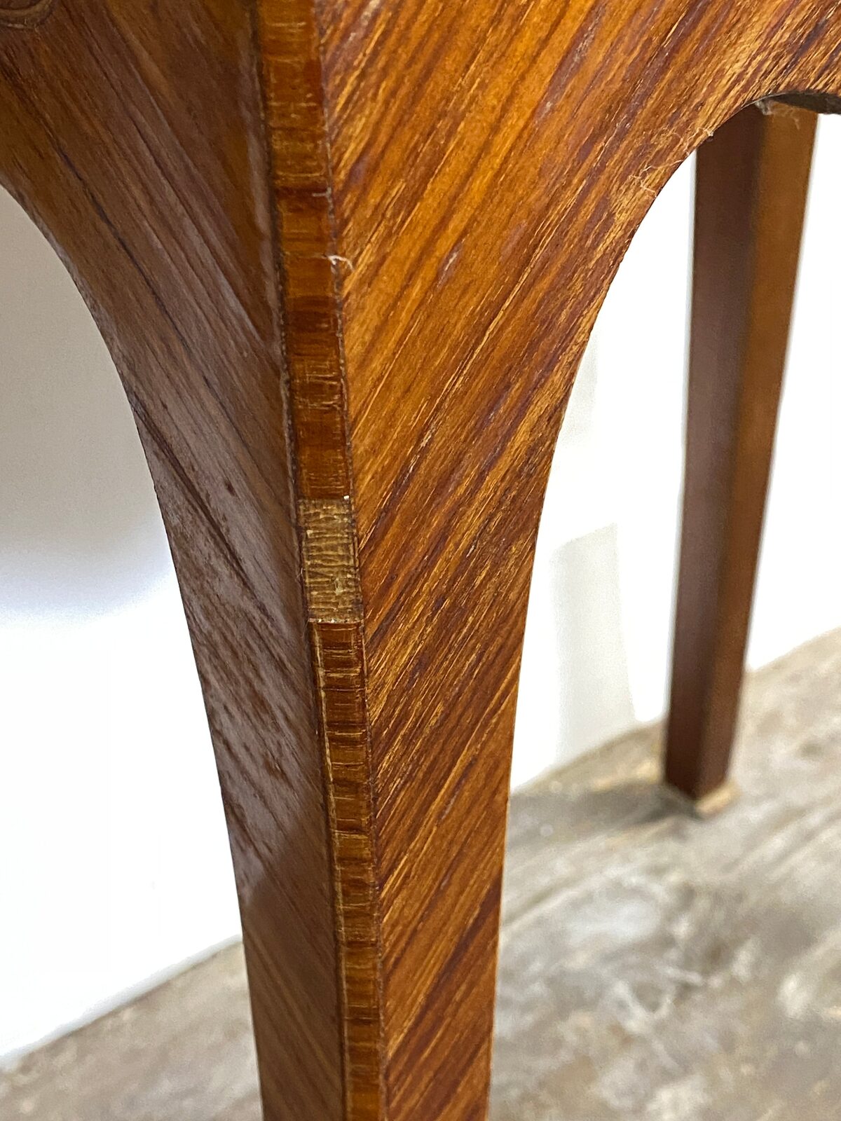 Pair of Louis XV-Style Bedside Cabinets with Marble Tops – Mid-20th Century — photo 21
